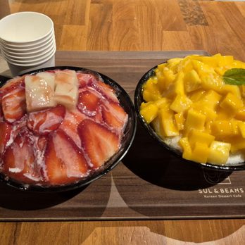 Sul & Beans - Strawberry and mango - Shaved Ice Near Me - Buena Park, California