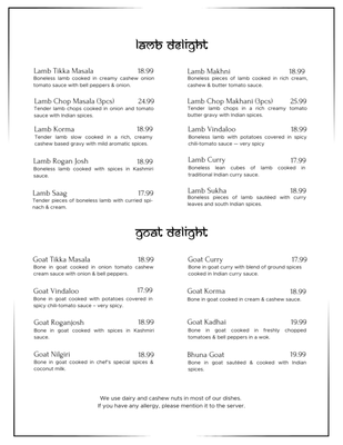 Menu photo 6 Indian Delight Hattiesburg, MS