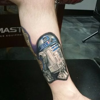 Artistic Element Tattoo - R2D2 from Poch - Tattoo Near Me - Yucaipa, California