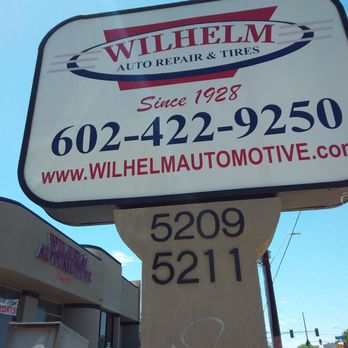 Wilhelm Automotive - Auto Repair Near Me - Phoenix, Arizona Wilhelm Automotive - Auto Repair Near Me - Phoenix, Arizona
