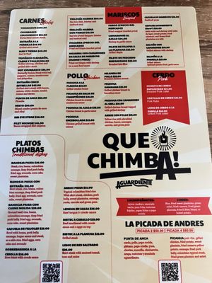 Menu photo 4 Aguardiente Orlando, FL