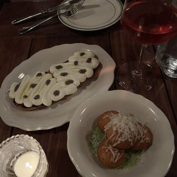 The Red Hen - Whipped ricotta toast and arancini - Italian Near Me - Washington, DC, District of Columbia The Red Hen - Whipped ricotta toast and arancini - Italian Near Me - Washington, DC, District of Columbia