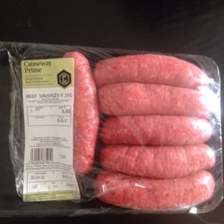 lynas Food - Giant beef sausages £6