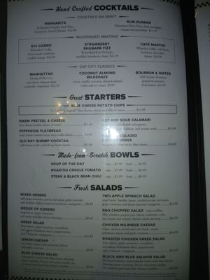 Menu photo 5 Cap City Fine Diner and Bar Columbus, OH Menu photo 5 Cap City Fine Diner and Bar Columbus, OH