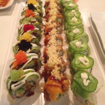 Rolls N Bowls - Godzilla, volcano and jalapeño bomb rolls - Sushi Bars Near Me - Chicago, Illinois Rolls N Bowls - Godzilla, volcano and jalapeño bomb rolls - Sushi Bars Near Me - Chicago, Illinois