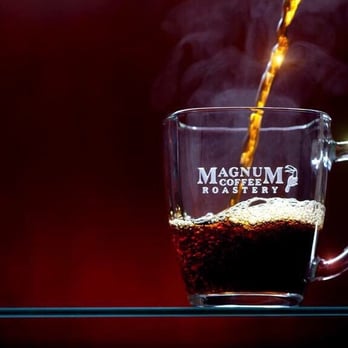 Magnum Coffee Roastery - a cup of coffee being poured - Coffee & Tea Near Me - Nunica, Michigan Magnum Coffee Roastery - a cup of coffee being poured - Coffee & Tea Near Me - Nunica, Michigan