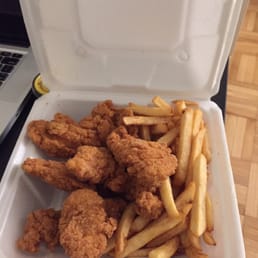 Chicken fingers and French fries Chicken fingers and French fries