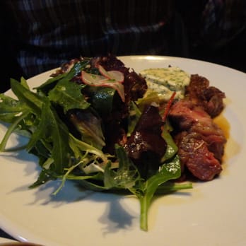 Green Pig Bistro - Steak, marrow butter, salad. - New American Near Me - Arlington, Virginia Green Pig Bistro - Steak, marrow butter, salad. - New American Near Me - Arlington, Virginia
