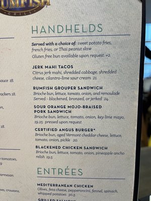 Menu photo 6 RumFish Tampa, FL