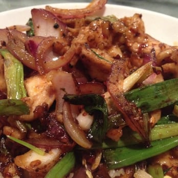 Happy Garden - Mangolian Chicken..... Check out the crispiness in the chicken - Cantonese Near Me - Fairfield, California