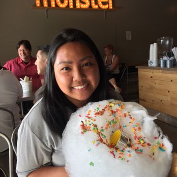 Mini Monster Cafe - Look how massive that cloud is! - Ice Cream & Frozen Yogurt Near Me - Long Beach, California Mini Monster Cafe - Look how massive that cloud is! - Ice Cream & Frozen Yogurt Near Me - Long Beach, California