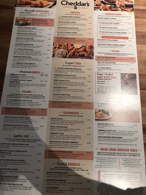 Menu photo 3 Cheddar's Scratch Kitchen Mesquite, TX