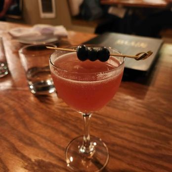 Blue On Water - Blueberry cocktail - Breakfast & Brunch Near Me - St John's, Newfoundland and Labrador