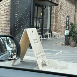 Parked right in front! Parked right in front!