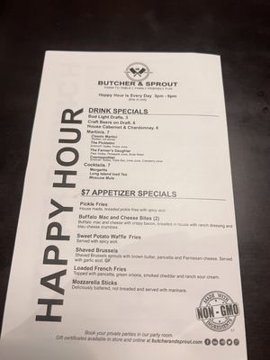Menu photo 2 Butcher & Sprout Cuyahoga Falls, OH
