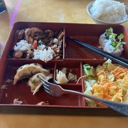 Spicy chicken lunch!