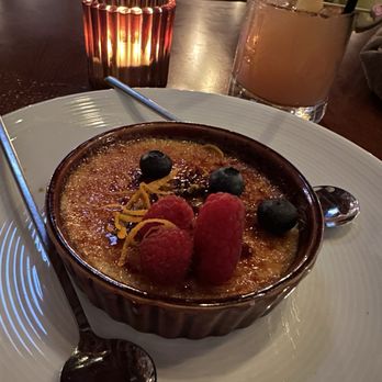 Slowly Restaurant & Lounge - Crème Brûlée - Mediterranean Near Me - San Diego, California Slowly Restaurant & Lounge - Crème Brûlée - Mediterranean Near Me - San Diego, California
