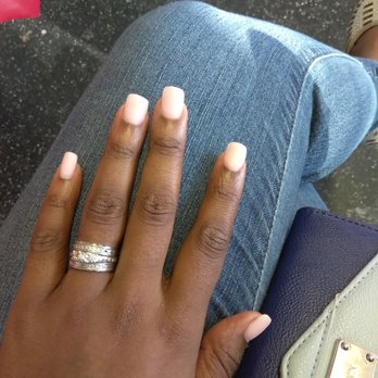 True Nails - Hard Gel overlay no polish. This has help my nails maintain there length and strength them. Thanks Amber!!! - Nail Technicians Near Me - Duncanville, Texas