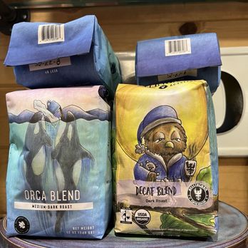 Evolve Chocolate + Cafe - Some coffees they sell - Cafes Near Me - Bellingham, Washington