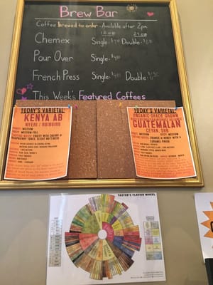 Menu photo 6 Passero's Coffee Roasters Philadelphia, PA