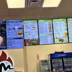 Order at the counter