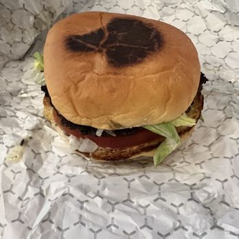 Swanky Burger - Top of burger bun. Burnt? - Fast Food Near Me - Toronto, Ontario Swanky Burger - Top of burger bun. Burnt? - Fast Food Near Me - Toronto, Ontario