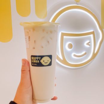 Happy Lemon - milk D4 Green Milk Tea - Bubble Tea Near Me - Cypress, Texas Happy Lemon - milk D4 Green Milk Tea - Bubble Tea Near Me - Cypress, Texas