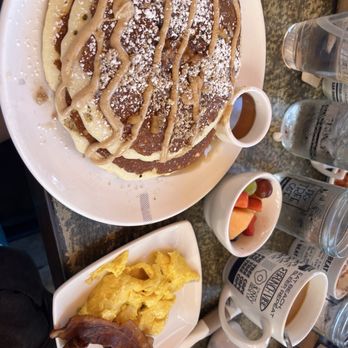Fig Tree Cafe - Apple Fritter Pancakes - Breakfast & Brunch Near Me - San Diego, California