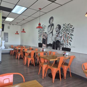 El Aji Picante - Simple yet uncomfortable seating bring your tush cushions - Peruvian Near Me - Chatsworth, California El Aji Picante - Simple yet uncomfortable seating bring your tush cushions - Peruvian Near Me - Chatsworth, California