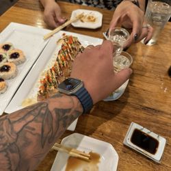 Aki Japanese Restaurant - Cold Sake Shots!