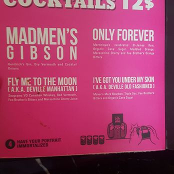 Deville Dinerbar - Drink menu - Diners Near Me - Montreal, Quebec Deville Dinerbar - Drink menu - Diners Near Me - Montreal, Quebec