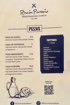 Menu photo 6 Rincon Porteño Miami, FL