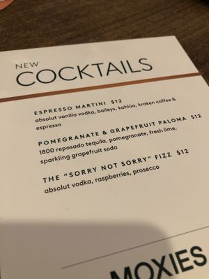 Menu photo 3 Moxies Richmond Restaurant Richmond, BC