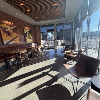 Starbucks - Interior. This is it. Compact, cozy. - Coffee & Tea Near Me - Folsom, California