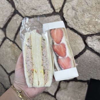 Mana Sandwiches - Tuna Salad & Strawberry Nutella. - Sandwiches Near Me - Honolulu, Hawaii Mana Sandwiches - Tuna Salad & Strawberry Nutella. - Sandwiches Near Me - Honolulu, Hawaii