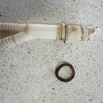 Andrey Handyman - Old Air Gap part showing the defected ring. - Handyman Near Me - Emeryville, California Andrey Handyman - Old Air Gap part showing the defected ring. - Handyman Near Me - Emeryville, California