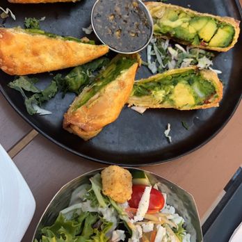 Modern Greek and Salad Bar - Avocado Eggrolls, Side House Salad - Greek Near Me - Dearborn, Michigan Modern Greek and Salad Bar - Avocado Eggrolls, Side House Salad - Greek Near Me - Dearborn, Michigan