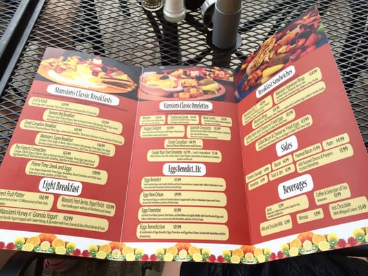 Menu photo 6 Main's Mansion Markham, ON