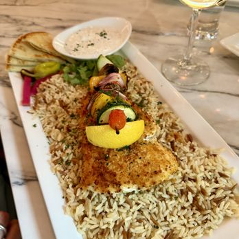 Greek Bistro - My friend's Wild Pacific Cod. She said it was great. - Greek Near Me - Glendale, California Greek Bistro - My friend's Wild Pacific Cod. She said it was great. - Greek Near Me - Glendale, California