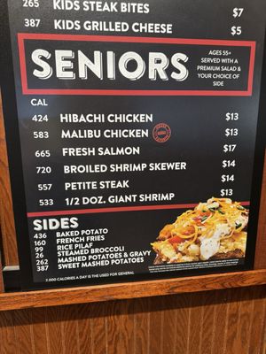 Menu photo 2 Sizzler Idaho Falls, ID Menu photo 2 Sizzler Idaho Falls, ID