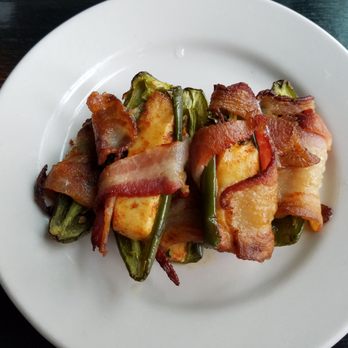 Black Bottle - Bacon & Cheese Stuffed Jalapenos for $6.50 (hh). - New American Near Me - Bellevue, Washington Black Bottle - Bacon & Cheese Stuffed Jalapenos for $6.50 (hh). - New American Near Me - Bellevue, Washington