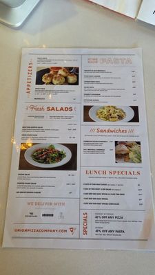 Menu photo 8 Union Pizza Company Manhattan Beach, CA Menu photo 8 Union Pizza Company Manhattan Beach, CA