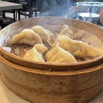 Long's Noodle - Steamed dumplings, I thought they would be shaped differently. - Noodles Near Me - Foothill Ranch, California Long's Noodle - Steamed dumplings, I thought they would be shaped differently. - Noodles Near Me - Foothill Ranch, California