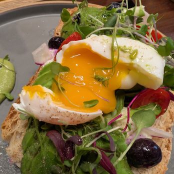 Skye Avenue Kitchen & Lounge - Perfectly cooked jammy egg. - Canadian (New) Near Me - Surrey, British Columbia
