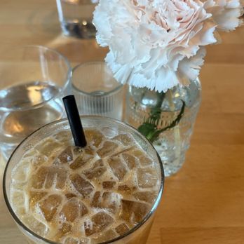 George & Gather - Banana Dirty Chai w/ oat milk - American Near Me - Chandler, Arizona