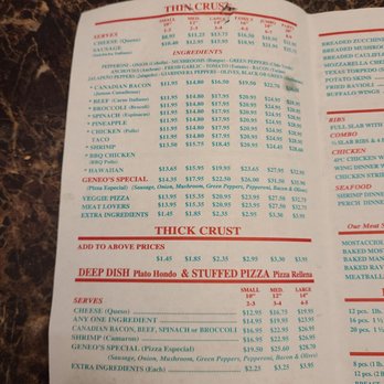 Geneo's Pizza - Pizza menu - Pizza Near Me - Chicago, Illinois Geneo's Pizza - Pizza menu - Pizza Near Me - Chicago, Illinois