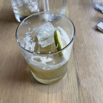 Earls Kitchen + Bar - Coconut Matcha Sour - it was too good to wait to take the picture - Cocktail Bars Near Me - Plano, Texas