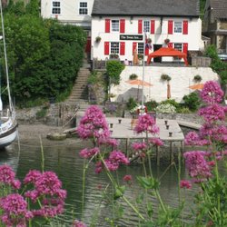 Swan Inn - Swan Inn beer garden and quay