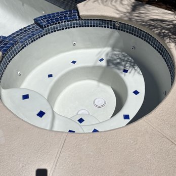 Aqua Caliente - New plaster and tiles in spa - Pool & Hot Tub Service Near Me - Las Vegas, Nevada