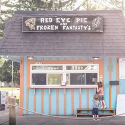 Red Eye Pie and Frozen Fantasty's - Outside patio/order window